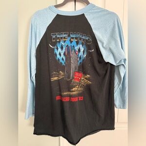 Vintage The Who American Tour '82 Raglan Tee
